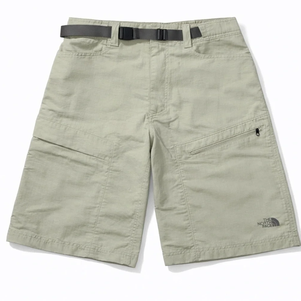 The North Face Mens Nylon Shorts Size S Waist measures 30 inches